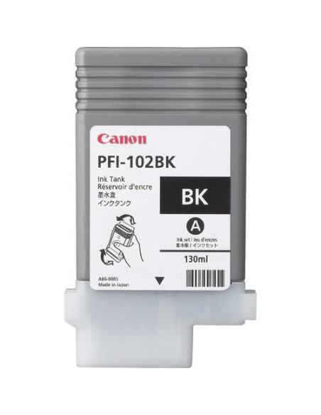 Canon Pfi-102Bk Nabój Z Tuszem Oryginalny Czarny