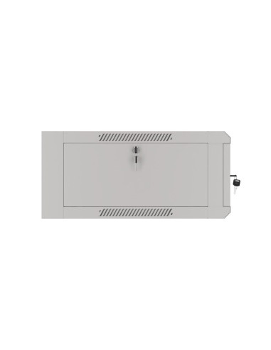 Lanberg Szafa Wisząca 19" 4U 570X600 Szybki Montaż (Szara, Flat Pack) Wffa-5604-10S