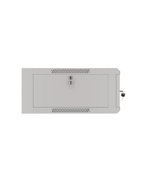 Lanberg Szafa Wisząca 19" 4U 570X600 Szybki Montaż (Szara, Flat Pack) Wffa-5604-10S