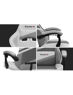 Fotel Gamingowy Huzaro Force 4.4 Grey Mesh 2