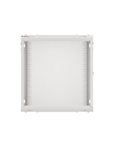 Lanberg Szafa Wisząca Rack 19" 12U 600X450 Drzwi Metalowe Szara (Flat Pack) Wf01-6412-00S