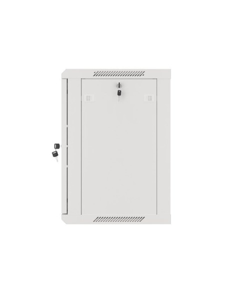 Lanberg Szafa Wisząca Rack 19" 12U 600X450 Drzwi Metalowe Szara (Flat Pack) Wf01-6412-00S