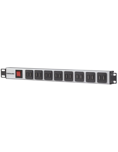 Listwa Zasilająca Rack 19 , 16 Gniazd Usb Typu A