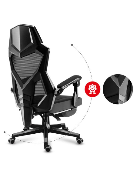Fotel Gamingowy Hz-Combat 3.0 Grey