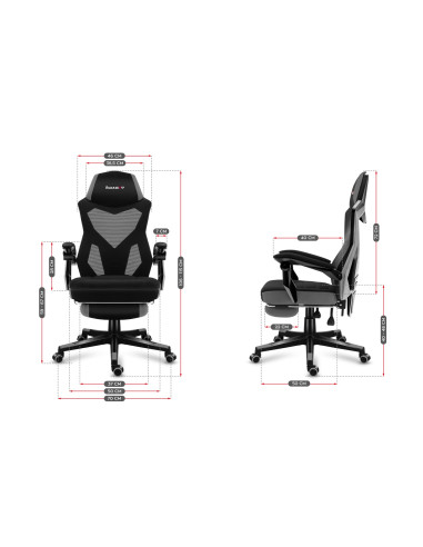 Fotel Gamingowy Hz-Combat 3.0 Grey