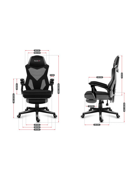 Fotel Gamingowy Hz-Combat 3.0 Grey