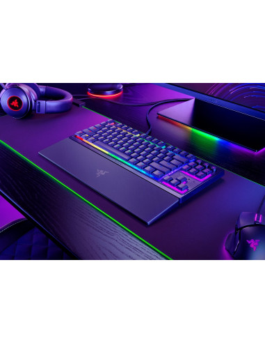 Razer Ornata V3 Tenkeyless Klawiatura Gaming Usb Qwertz Niemiecki Czarny