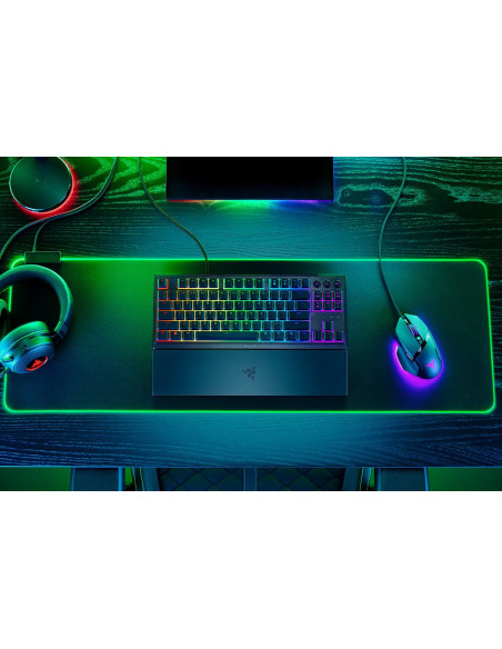 Razer Ornata V3 Tenkeyless Klawiatura Gaming Usb Qwertz Niemiecki Czarny
