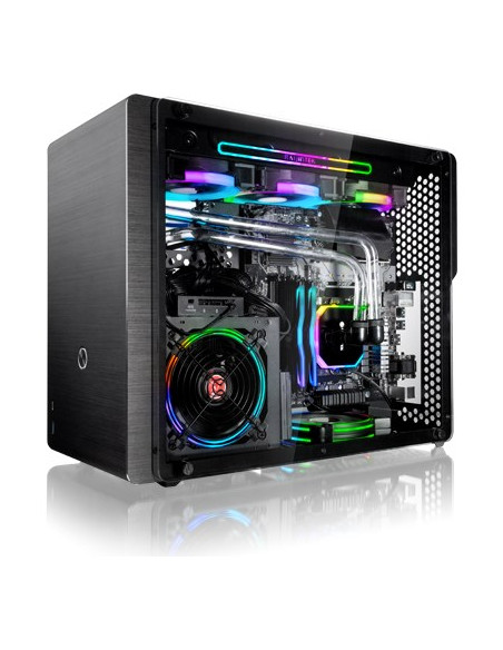 Raijintek Ophion M Evo Tgs Midi Tower Czarny, Przezroczysty