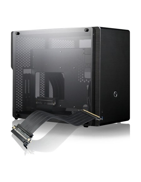 Raijintek Ophion M Evo Tgs Midi Tower Czarny, Przezroczysty