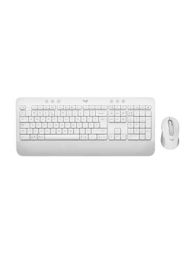 Logitech Signature Mk650 Combo For Business Klawiatura Dołączona Myszka Biuro Bluetooth Qwertz Niemiecki Biały