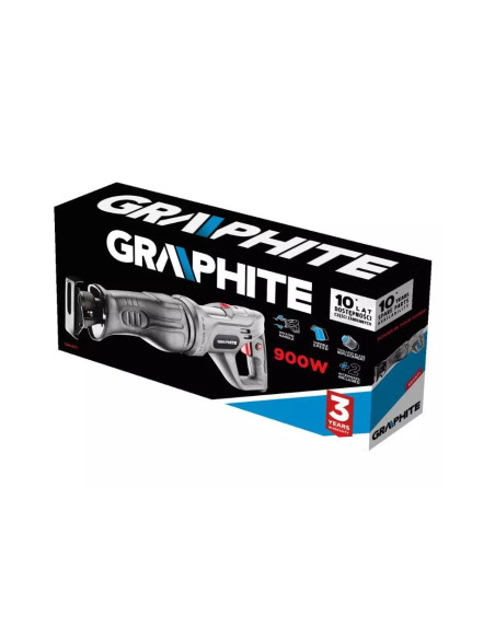 Pilarka Szablowa 900W Graphite Skok 20Mm, Ilość Suwów 0-2600 Min