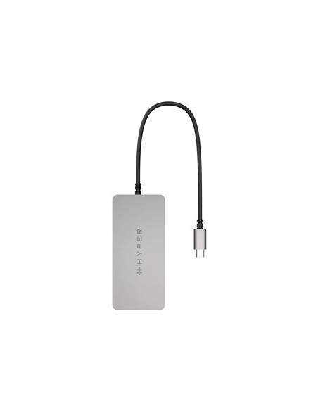 Hyper Hdmb2 Huby I Koncentratory Usb 3.2 Gen 1 (3.1 Gen 1) Type-C 5000 Mbit/S Stal Nierdzewna