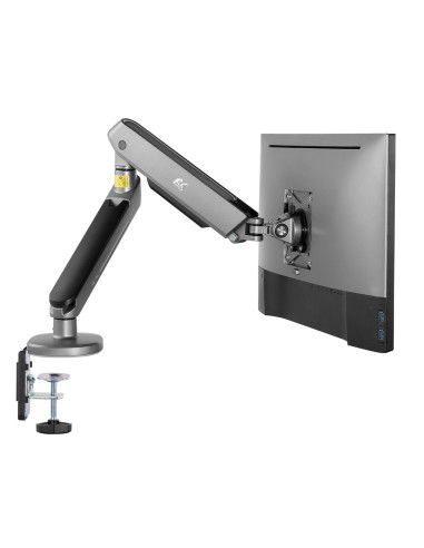 Uchwyt Do Monitora Gamingowy Nanors, Podświetlenie Led Rgb, 17-32", Max. 9Kg, Vesa 75X75 / 100X100, Rs165