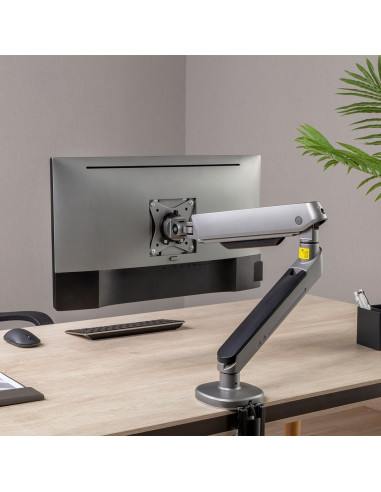 Uchwyt Do Monitora Gamingowy Nanors, Podświetlenie Led Rgb, 17-32", Max. 9Kg, Vesa 75X75 / 100X100, Rs165