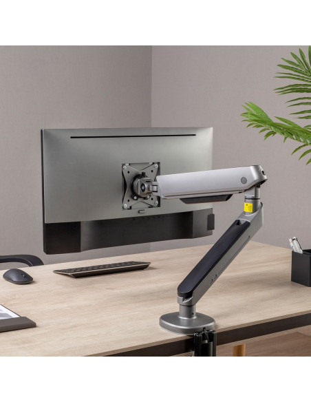 Uchwyt Do Monitora Gamingowy Nanors, Podświetlenie Led Rgb, 17-32", Max. 9Kg, Vesa 75X75 / 100X100, Rs165