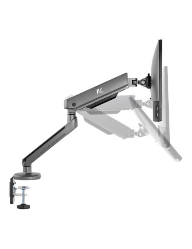 Uchwyt Do Monitora Gamingowy Nanors, Podświetlenie Led Rgb, 17-32", Max. 9Kg, Vesa 75X75 / 100X100, Rs165