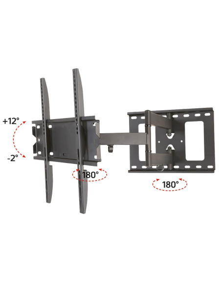 Techly Ica-Plb 148M Uchwyt Do Telewizorów 139,7 Cm (55") Czarny