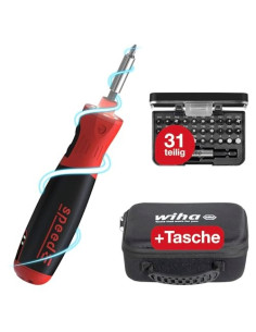 Wkrętak Elektr. Speede® Pocketdrive Z Kasetą Na Bity I Torbą