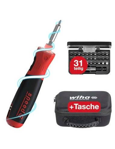 Wkrętak Elektr. Speede® Pocketdrive Z Kasetą Na Bity I Torbą