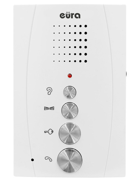 Domofon Eura Adp-38A3 Entra, (Biały)