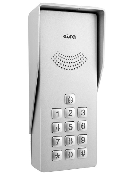 Domofon Eura Adp-38A3 Entra, (Biały)
