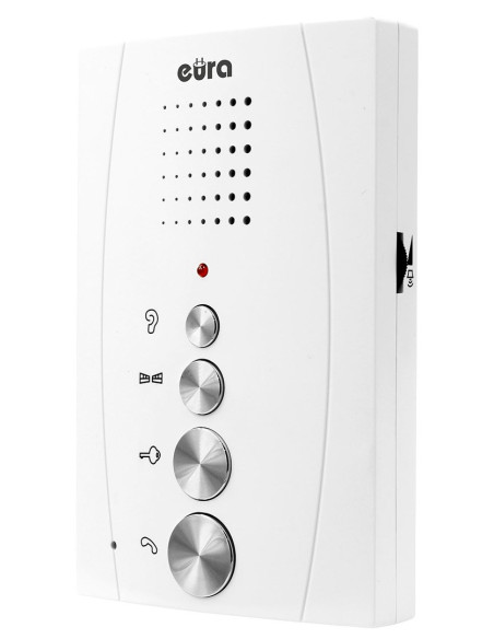 Domofon Eura Adp-38A3 Entra, (Biały)