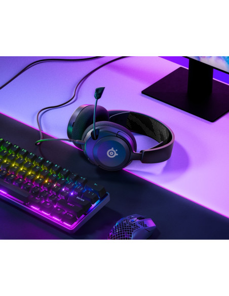Steelseries Arctis Nova 1 Zestaw Słuchawkowy Przewodowa Opaska Na Głowę Gaming Czarny