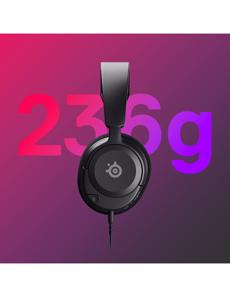Steelseries Arctis Nova 1 Zestaw Słuchawkowy Przewodowa Opaska Na Głowę Gaming Czarny