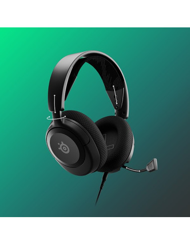 Steelseries Arctis Nova 1 Zestaw Słuchawkowy Przewodowa Opaska Na Głowę Gaming Czarny