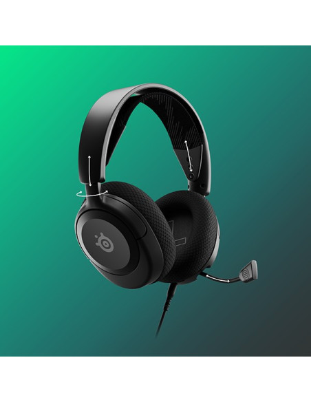 Steelseries Arctis Nova 1 Zestaw Słuchawkowy Przewodowa Opaska Na Głowę Gaming Czarny