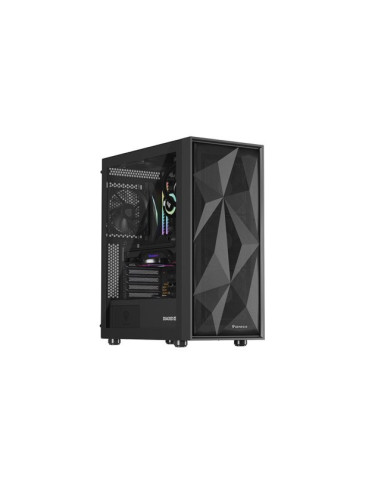 Natec Obudowa Gamingowa Genesis Diaxid 605F Midi Tower Usb-C Z Oknem Czarna