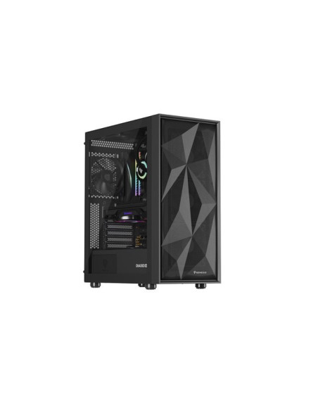 Natec Obudowa Gamingowa Genesis Diaxid 605F Midi Tower Usb-C Z Oknem Czarna