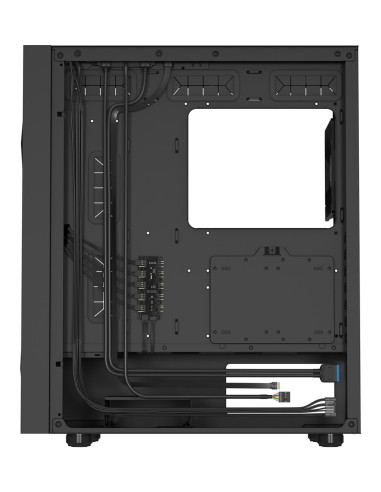 Natec Obudowa Gamingowa Genesis Diaxid 605F Midi Tower Usb-C Z Oknem Czarna