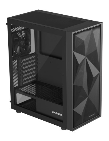 Natec Obudowa Gamingowa Genesis Diaxid 605F Midi Tower Usb-C Z Oknem Czarna