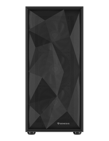 Natec Obudowa Gamingowa Genesis Diaxid 605F Midi Tower Usb-C Z Oknem Czarna
