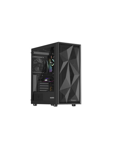 Natec Obudowa Gamingowa Genesis Diaxid 605F Midi Tower Usb-C Z Oknem Czarna