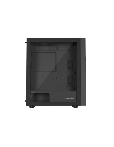 Natec Obudowa Gamingowa Genesis Diaxid 605F Midi Tower Usb-C Z Oknem Czarna