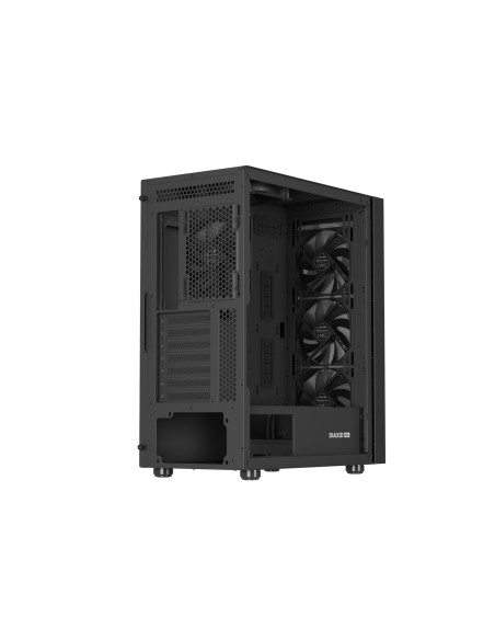 Natec Obudowa Gamingowa Genesis Diaxid 605F Midi Tower Usb-C Z Oknem Czarna