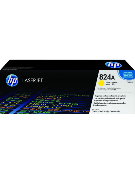 Hp 824A Oryginalny Wkład Z Żółtym Tonerem Laserjet