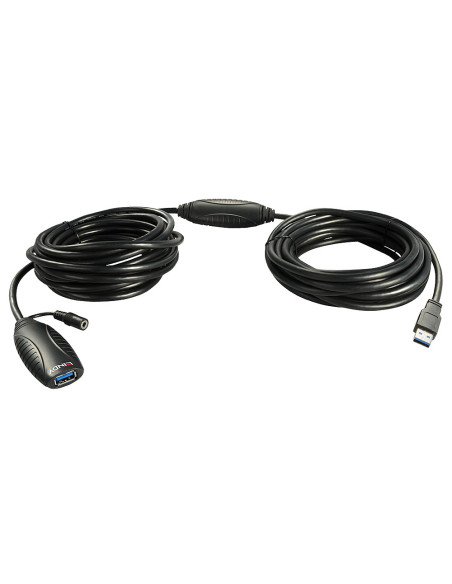 Lindy 43099 Kabel Usb Usb 3.2 Gen 1 (3.1 Gen 1) 15 M Usb A Czarny