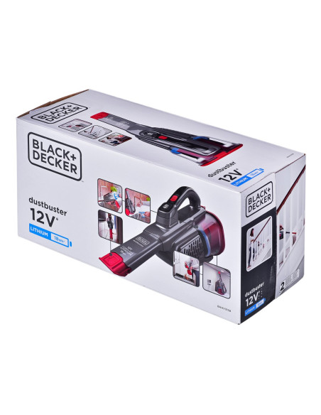 Black & Decker Dustbuster Czarny, Czerwony Worek Na Kurz