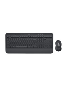 Logitech Signature Mk650 Combo For Business Klawiatura Dołączona Myszka Biuro Bluetooth Qwertz Niemiecki Grafitowy 2