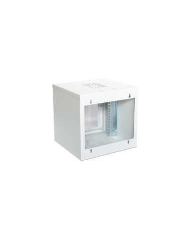 Digitus Cl-10 Szafa Sieciowa Wisząca 10" 6U Rack 315X300, Niedzielona, Przeszklone Drzwi, Złożona, 30Kg, Szara