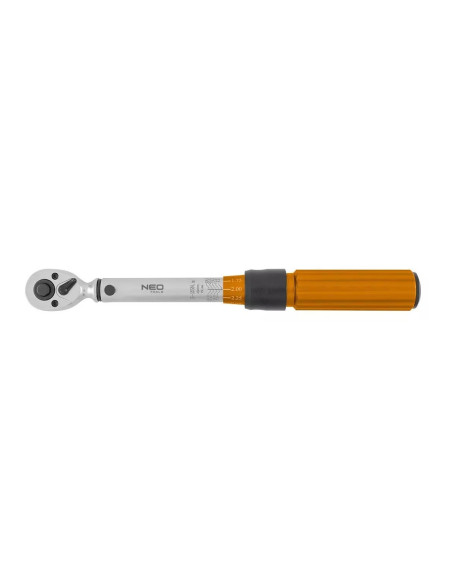 Klucz Dynamometryczny Dwukierunkowy Neo Tools 1/4", 5-25Nm, Zestaw 21 Szt.