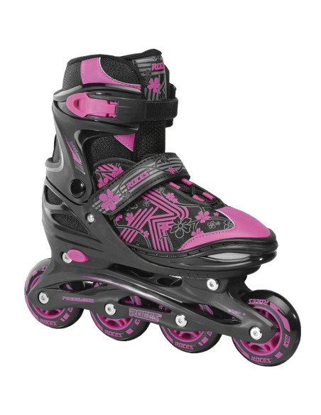 Łyżworolki Roces Jokey 3.0 Girl Czarno-Różowe 400846 02