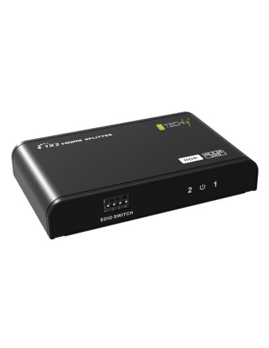 Techly Idata Hdmi2-4K2Hdr Rozgałęziacz Telewizyjny Hdmi 2X Hdmi