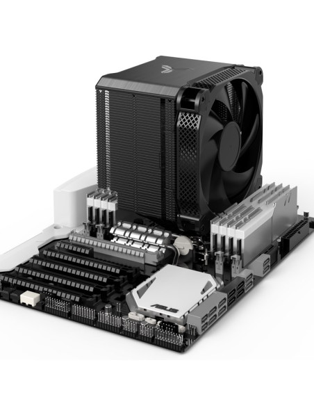 Jonsbo Hx6250 Procesor Radiator 14 Cm Czarny 1 Szt.