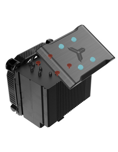 Jonsbo Hx6250 Procesor Radiator 14 Cm Czarny 1 Szt.