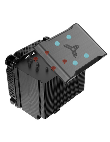 Jonsbo Hx6250 Procesor Radiator 14 Cm Czarny 1 Szt.